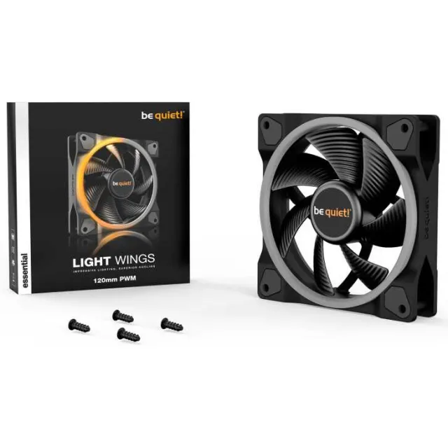 Be Quiet! Light Wings PWM 120mm casefan, foto 2
