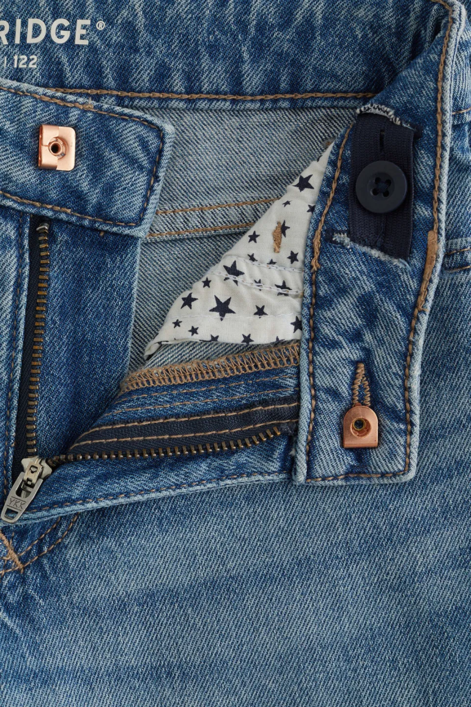 WE Fashion Blue Ridge barrel jeans - medium blauw, foto 6