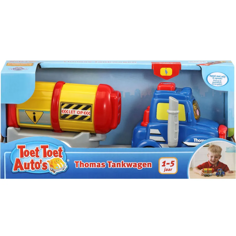 VTech Toet Toet Auto's Thomas tankwagen blauw, foto 4