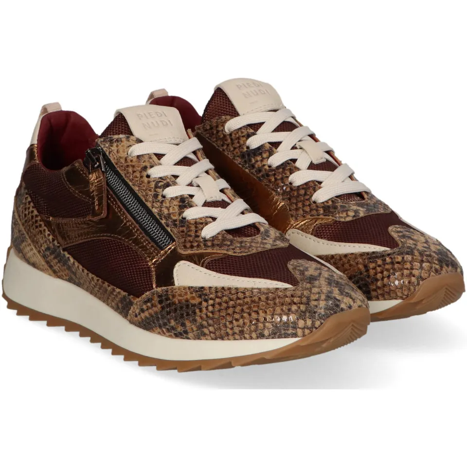 Piedi Nudi Hera lage sneakers cognac, foto 8