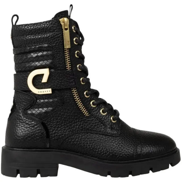 Cruyff Katalina veterlaarzen zwart Black