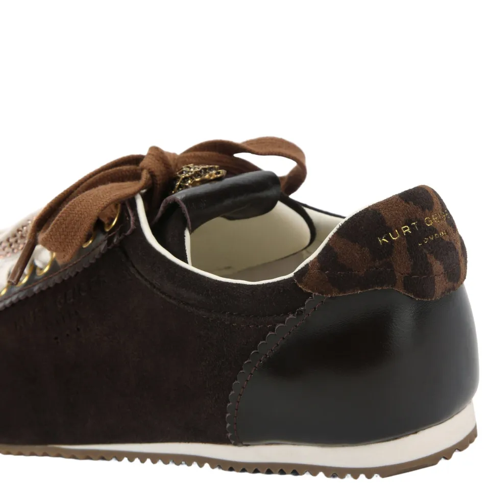 Kurt Geiger Islington suède sneakers - bruin, foto 4