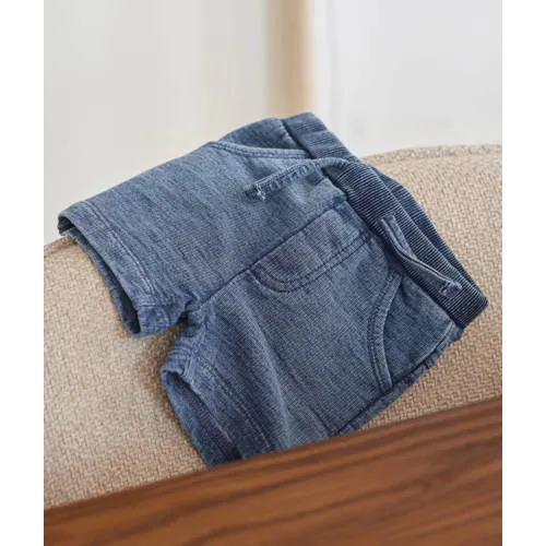 Dirkje denim short blauw, foto 3