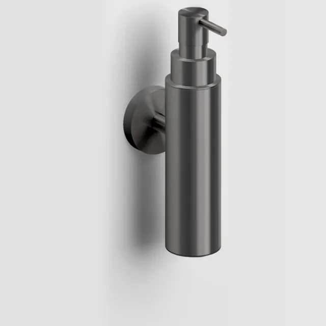 Clou Zeepdispenser Clou Sjokker 100cc Wandmodel Gunmetal Geborsteld PVD