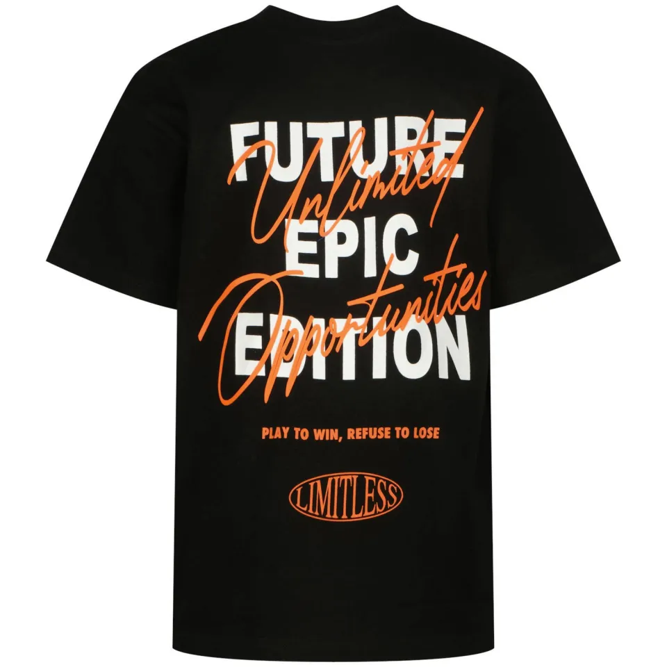 Raizzed T-shirt met backprint zwart, foto 4