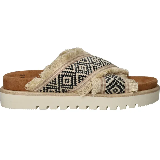 Mustang Slippers Dames Beige, foto 2
