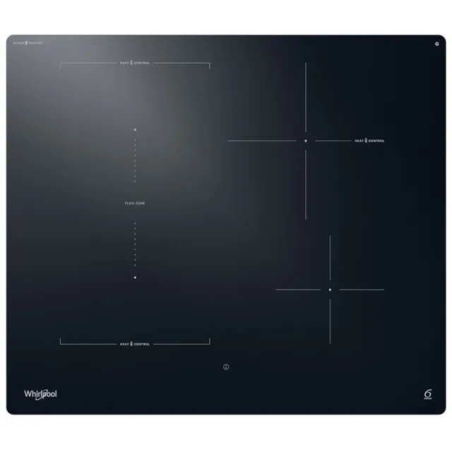 Whirlpool WTX6014DCF kookplaat zwart, foto 2