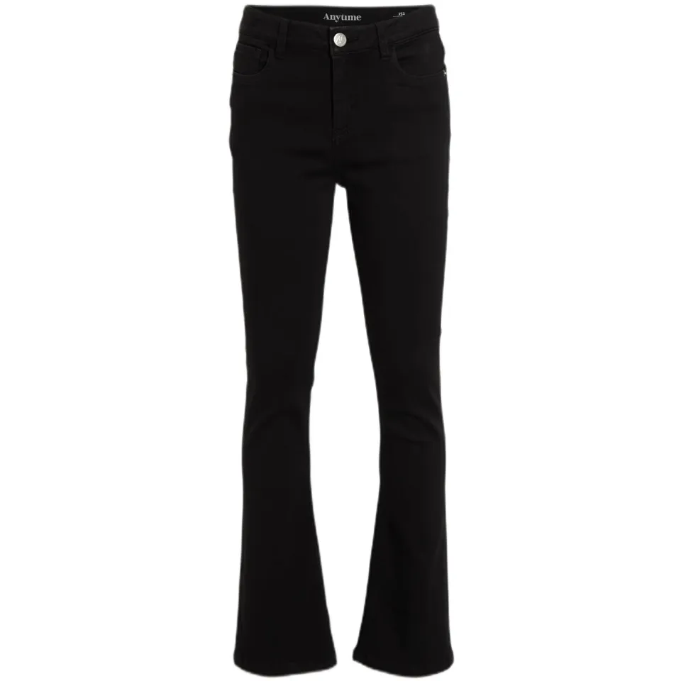 Anytime flared jeans zwart, foto 2