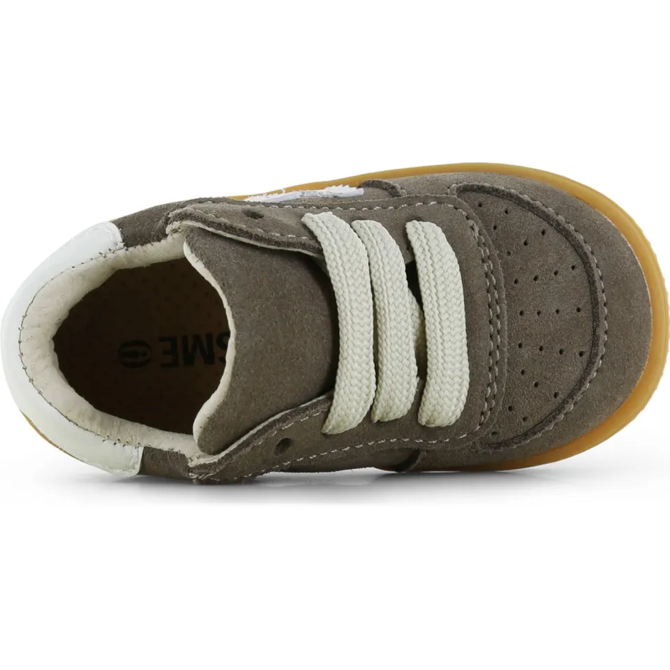 Shoesme suède sneakers - grijsbruin, foto 4