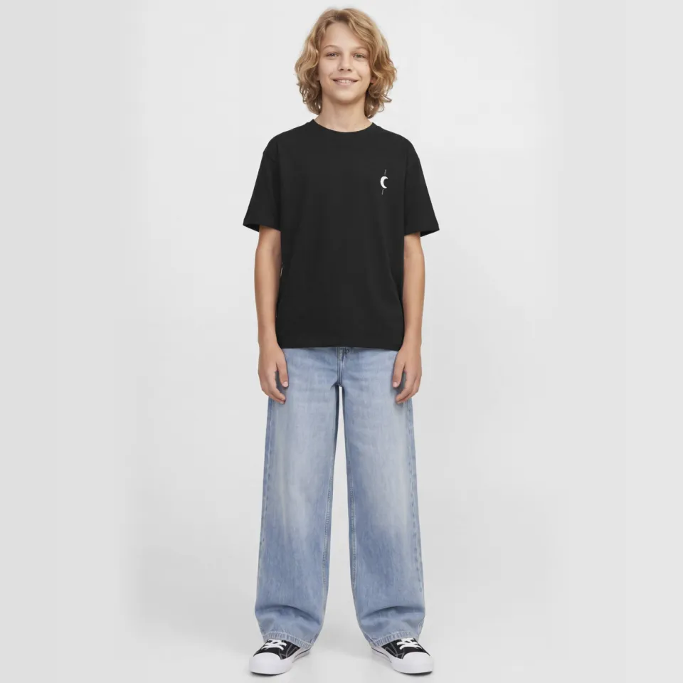 Jack & Jones t-shirt met backprint zwart, foto 5