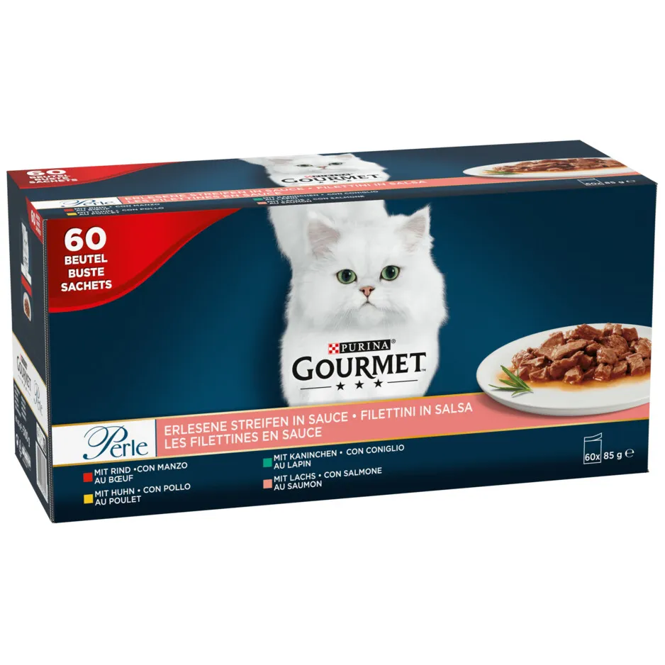 Gourmet Perle Mini Filets natvoer kat