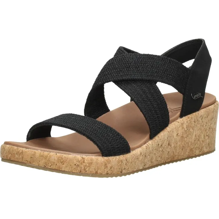 Skechers Arch Fit Beverlee sleehaksandaal zwart, foto 3