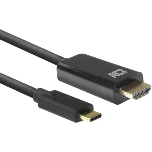 ACT USB-C naar HDMI kabel 2 meter zwart