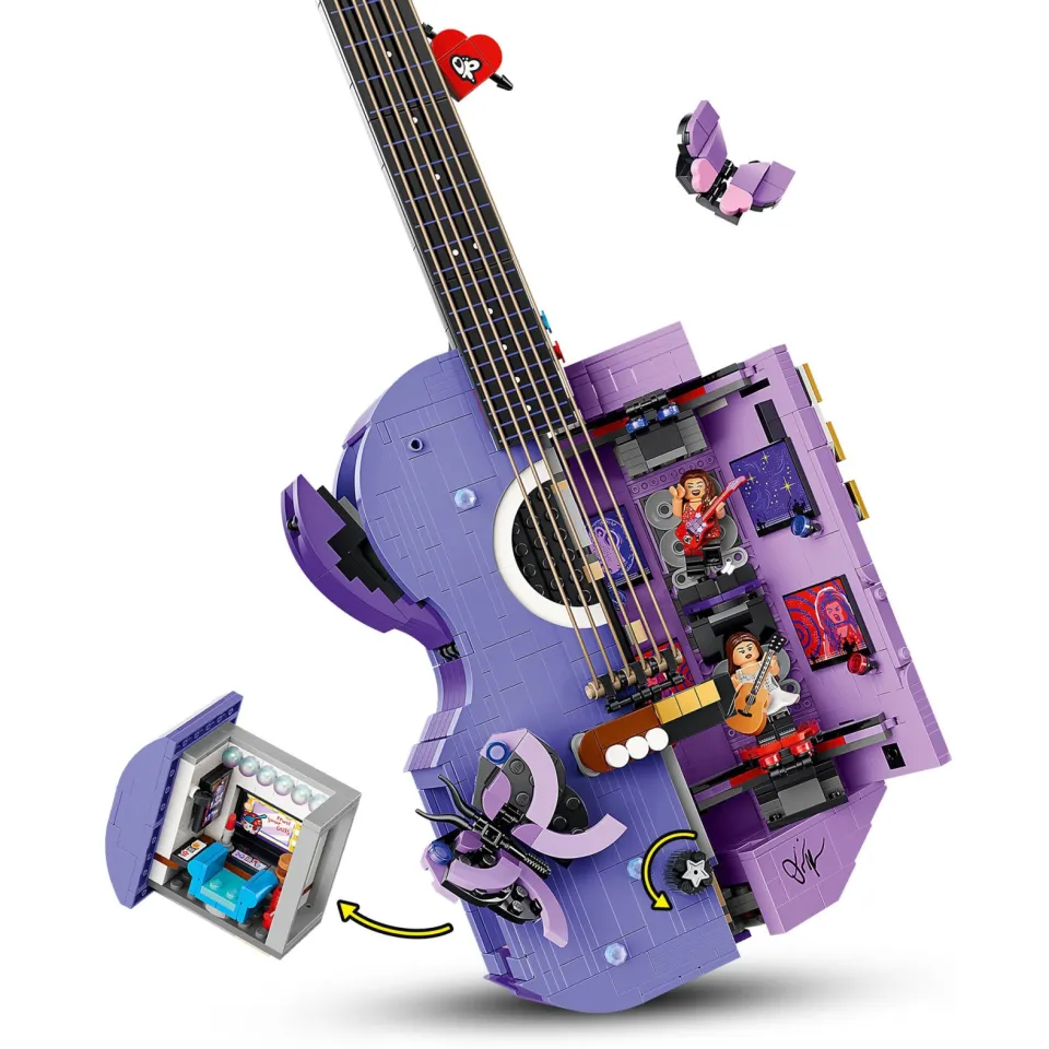 Lego Editions Music Olivia Rodrigo's Dubbele Gitaar Speelgoed 43031, foto 5