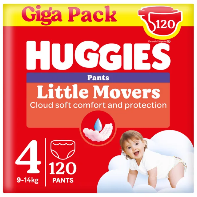 Huggies Little Movers luierbroekjes