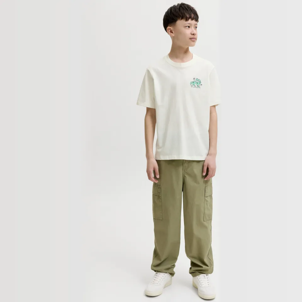Jack & Jones T-shirt met backprint gebroken wit, foto 5
