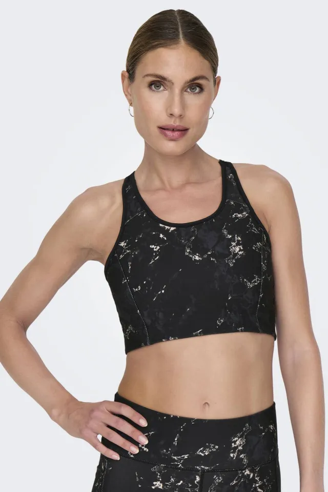 Only Play reversible sport-bh high support ONPSPACE-2 LIFE zwart/wit