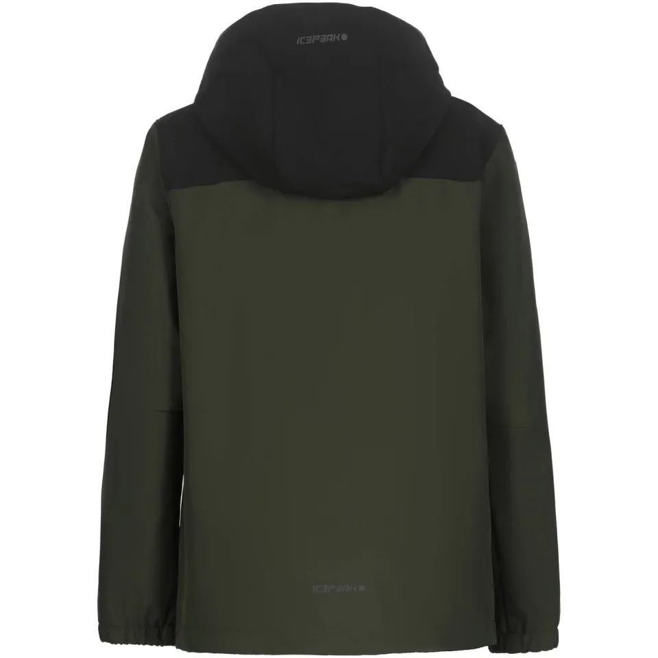 Icepeak Konan JR softshell jas donkergroen, foto 2
