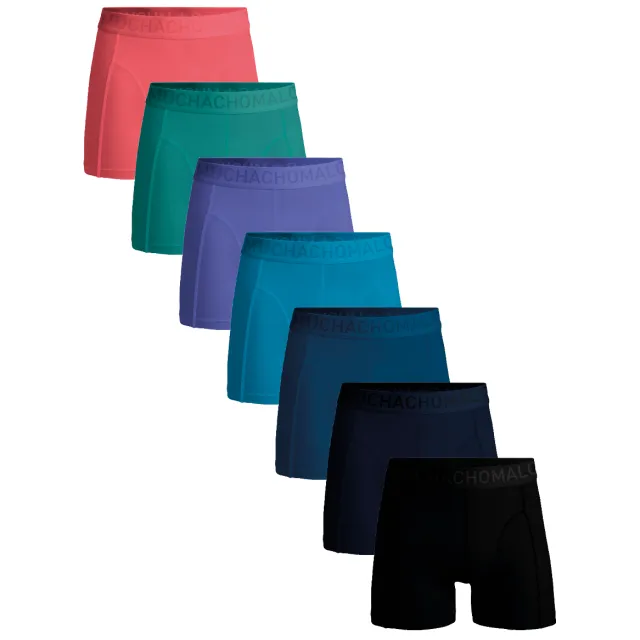 Muchachomalo Heren 7-pack Boxershorts Hello Moonlight Veelkleurig