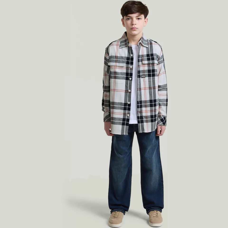 G-Star straight leg jeans - dark blue denim