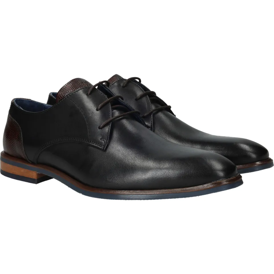 Berkelmans Arcos veterschoenen zwart, foto 2