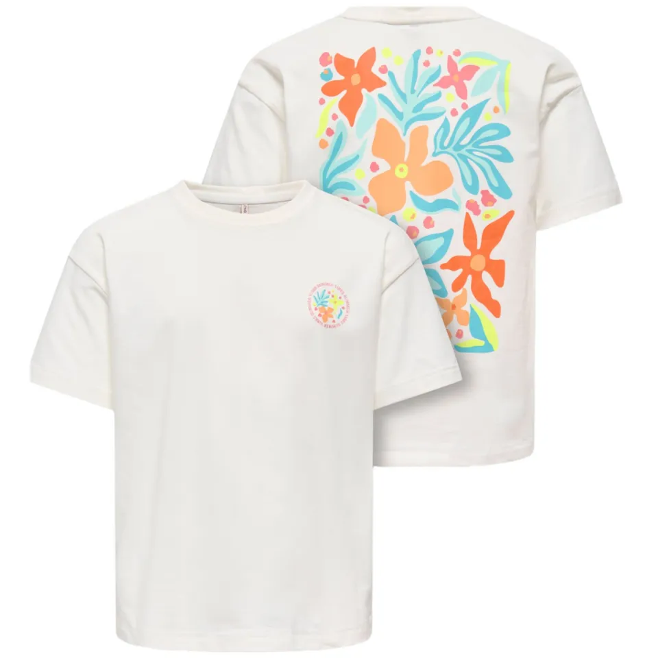 Only T-shirt wit, foto 3
