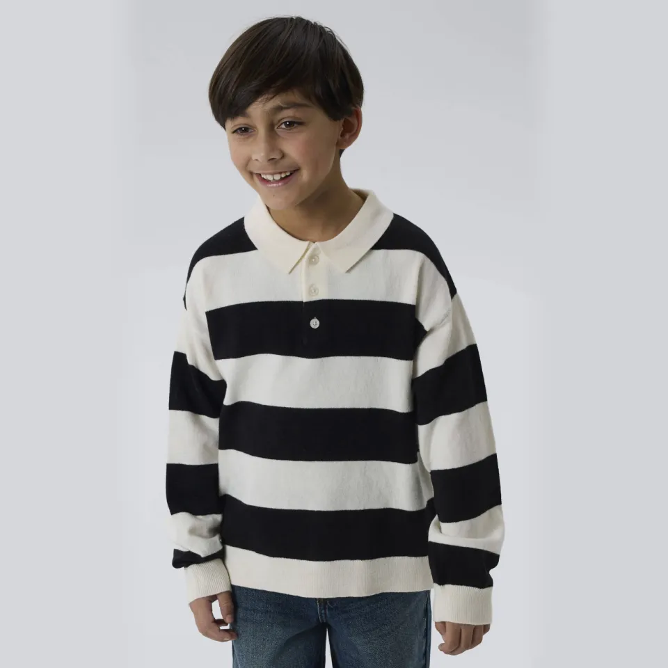 NAME IT KIDS trui zwart gebreid, foto 5