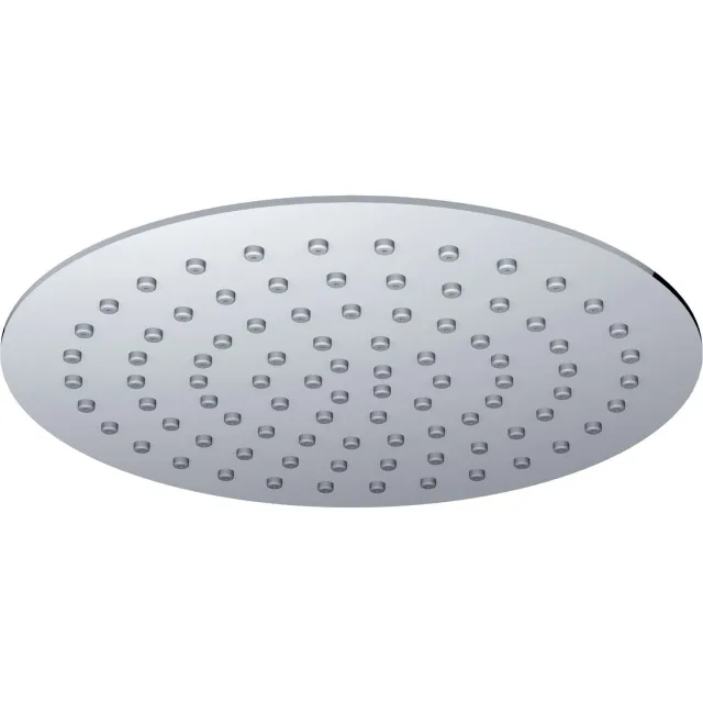 Wiesbaden UFO Luxe hoofddouche rond 20 cm Ultra plat RVS 304