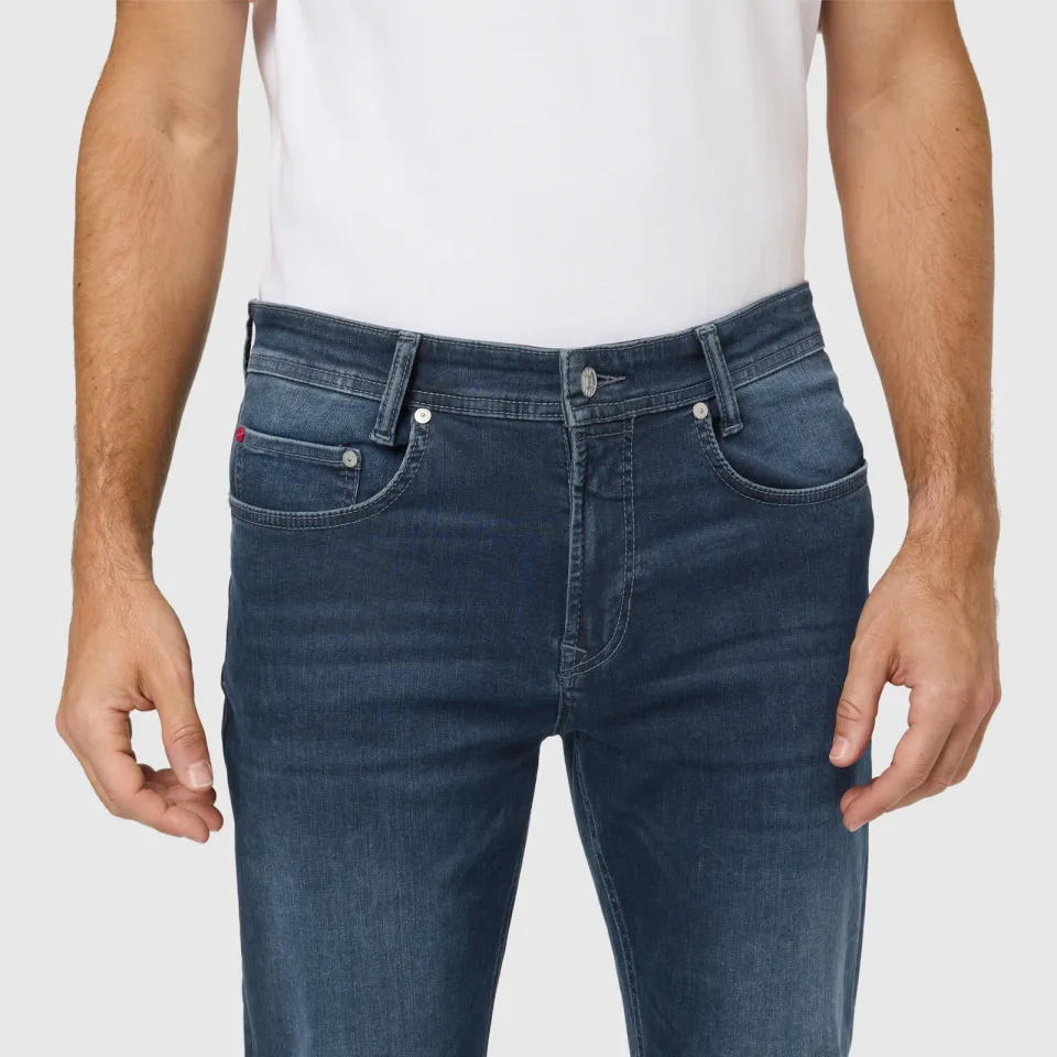 MAC Driver slim fit jeans - donkerblauw, foto 3