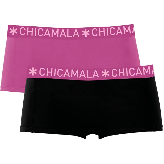 Muchachomalo Meisjes 2-pack Boxershorts Veelkleurig