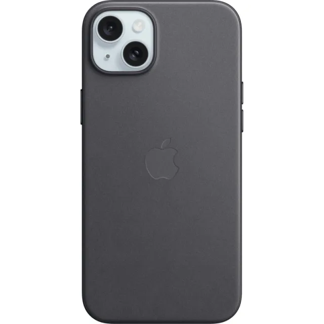 Apple iPhone 15 Plus FineWoven Back Cover met MagSafe Zwart