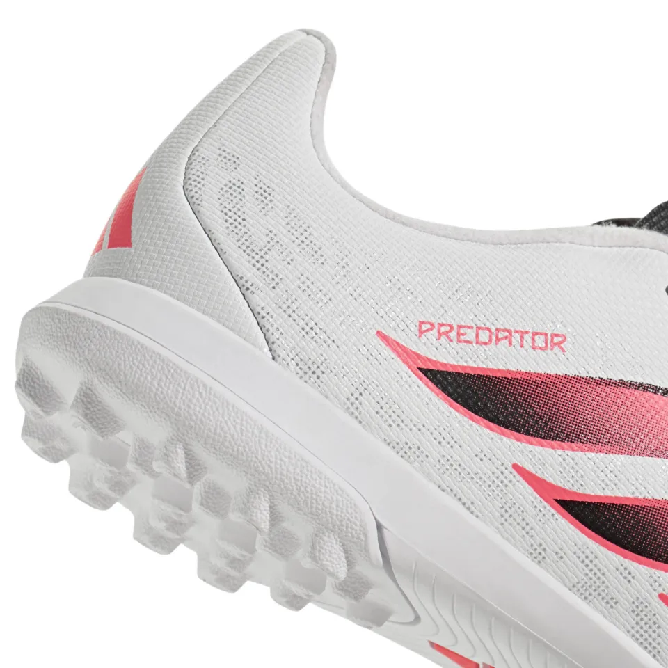 Adidas Performance Predator Club junior imitatieleren voetbalschoenen - wit/roze, foto 6