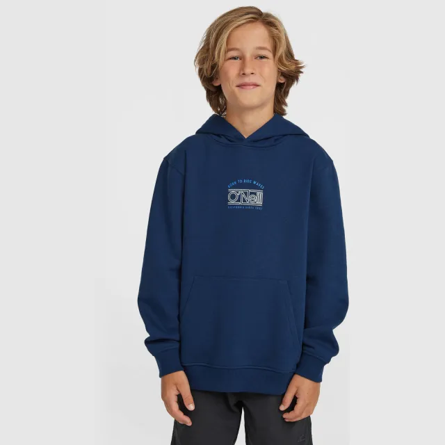 O'Neill hoodie met backprint donkerblauw