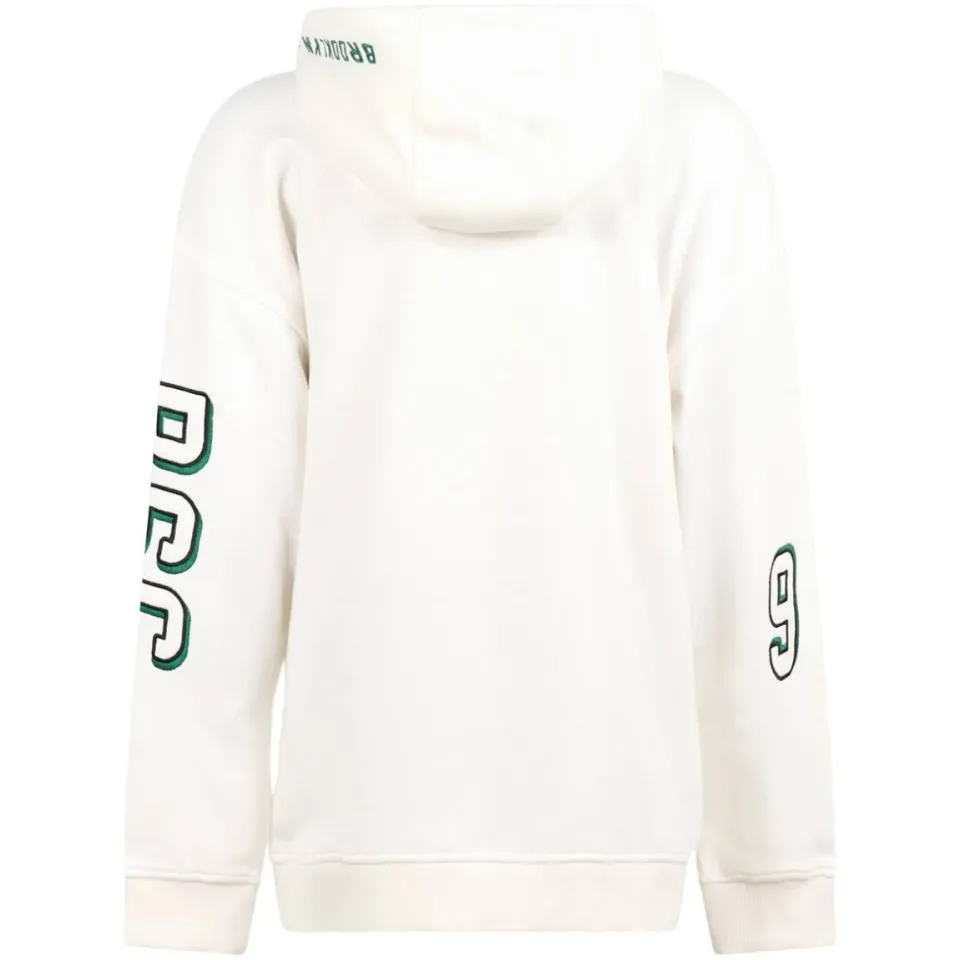 Shoeby hoodie met print - ecru/groen, foto 2