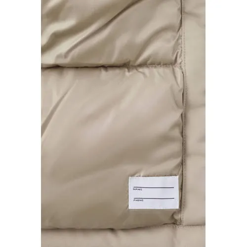 Mango gewatteerde winterjas lichtbeige, foto 3