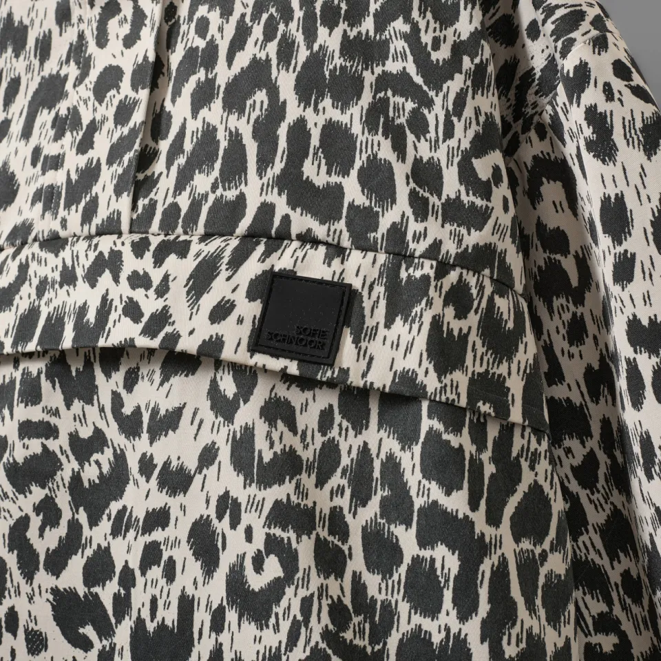 Sofie Schnoor blouse met luipaardprint zwart, foto 5