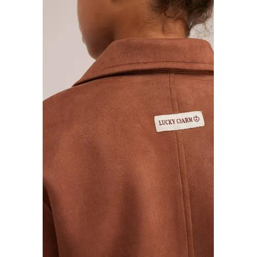 WE Fashion suèdelook bomberjack cognac, foto 5