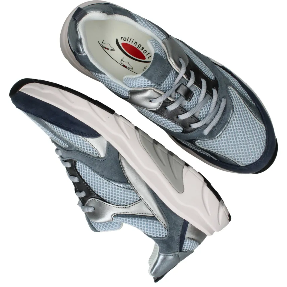 Gabor Rollingsoft sneakers blauw, foto 8
