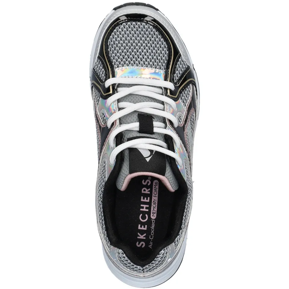 Skechers Uno Gen 1 chunky sneakers zilver, foto 6