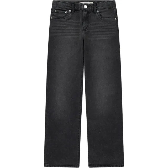 Levi's wide leg jeans zwart Black denim