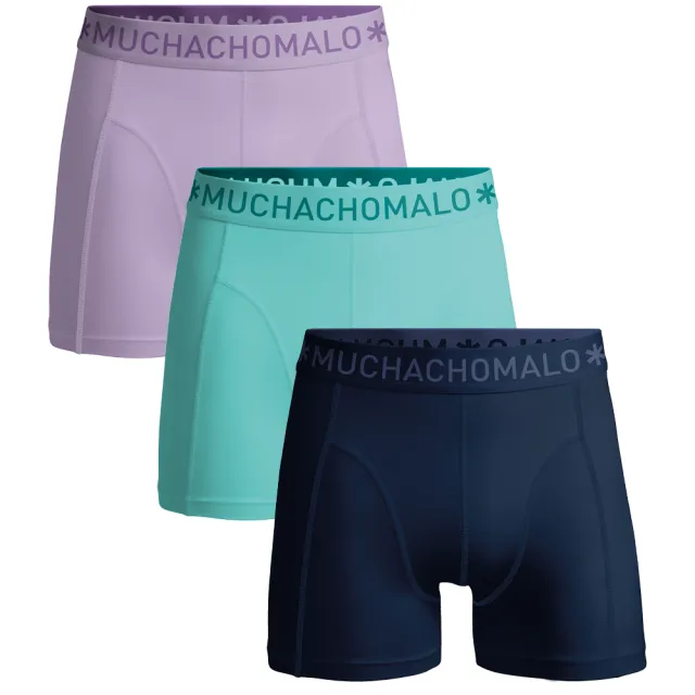 Muchachomalo Heren 3-pack Boxershorts Veelkleurig