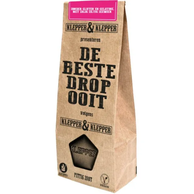 Klepper & Klepper De Beste Drop Ooit Pittig Zout 200 gr