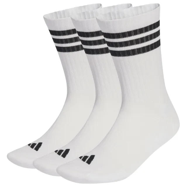 Adidas Sportswear sportsokken Essential crew - wit (set van 3) Wit/Grijs