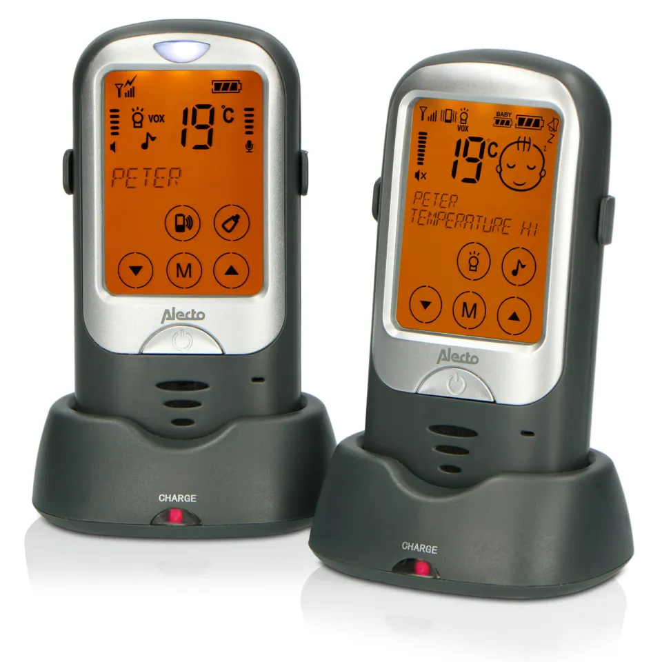 Alecto DBX68GS outdoor babyfoon zwart, foto 3
