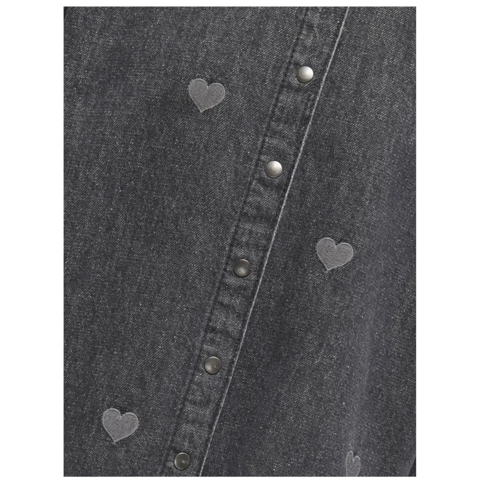 Only denim blouse black denim, foto 5