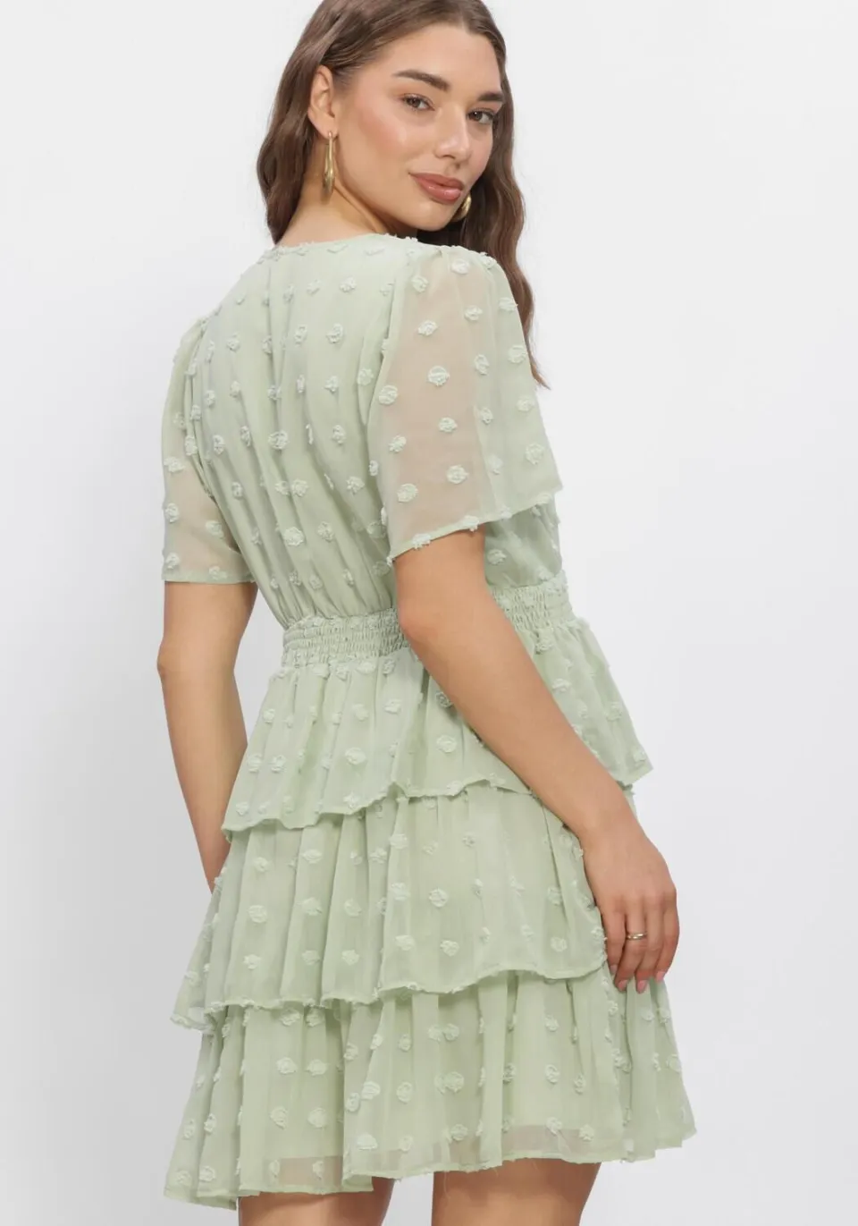 Y.A.S Yasdottie zomerjurk mint, foto 3
