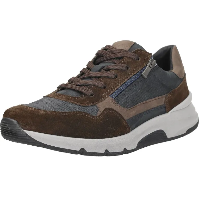 Sub55 Comfort Collection James 07 lage sneakers blauw, foto 3