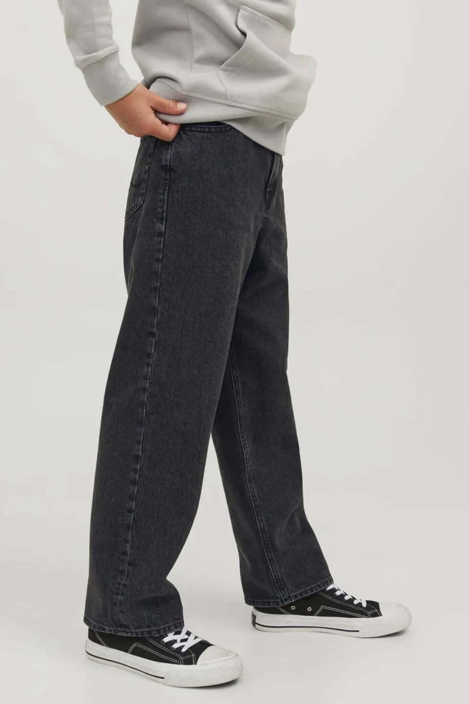 Jack & Jones JUNIOR baggy loose fit jeans - black denim, foto 8