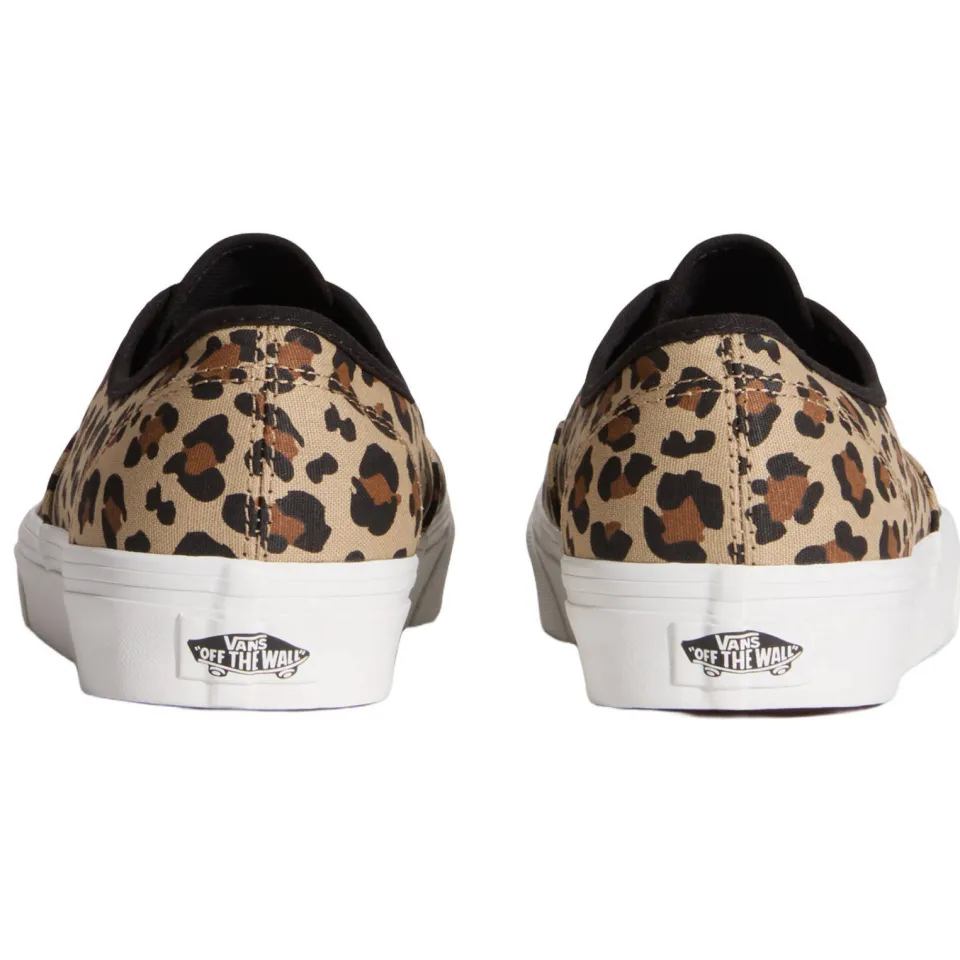 Vans Authentic Animalier sneakers met panterprint lichtbruin, foto 4