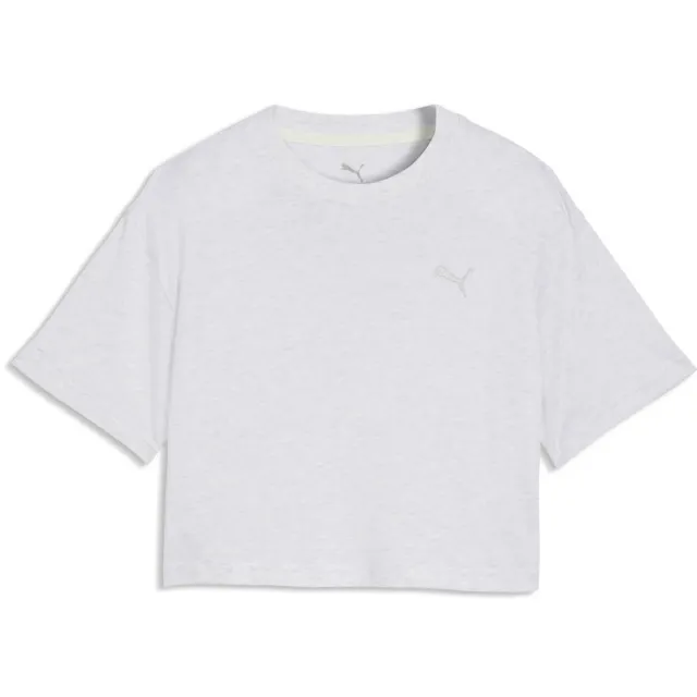 Puma class relaxed T-shirt wit `Wit